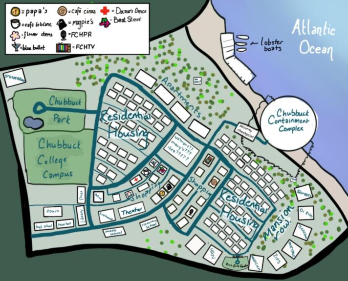 Chubbuck Map